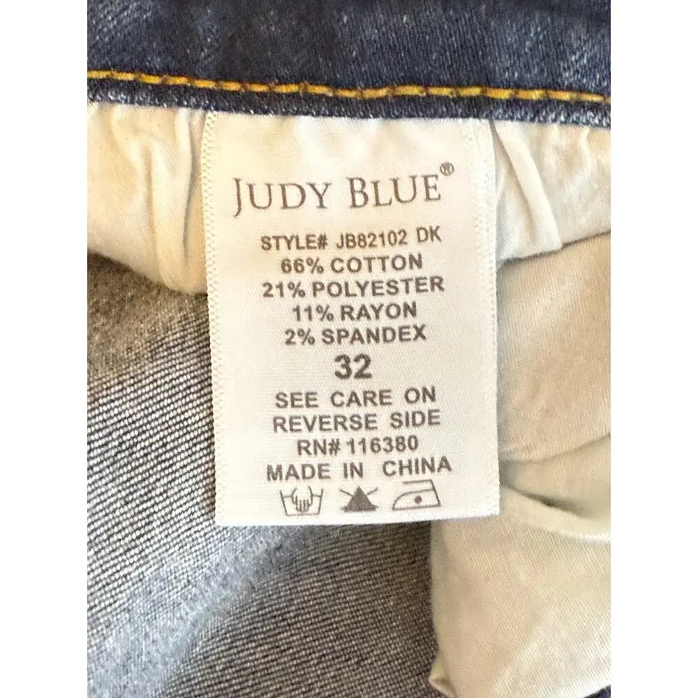 Judy Blue Jeans Women's 32 Relaxed Fit